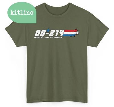 DD214 Форма Свободы Америки Подарки на День Ветеранов S66130 Унисекс Футболка