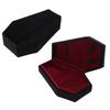 Necklace Earring Display Case Ring Holder Coffin Shape Jewelry Display Box