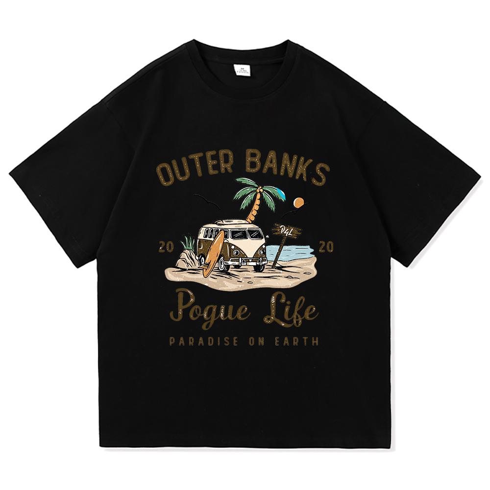 Летняя мода ретро JJ Maybank футболка мужская эстетическая Pogue Life футболка унисекс высокое качество хип-хоп винтажные хлопковые футболки рубашки