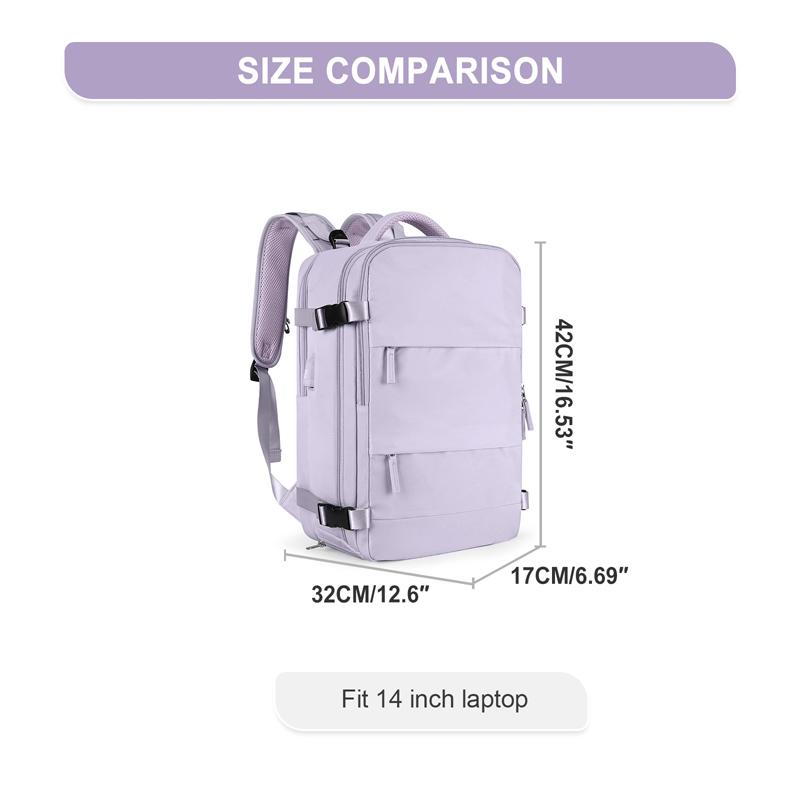 Большой дорожный рюкзак для мужчин и женщин, одобренный авиакомпаниями водонепроницаемый рюкзак для ноутбука, противоугонный рюкзак для ручной клади, походный рюкзак