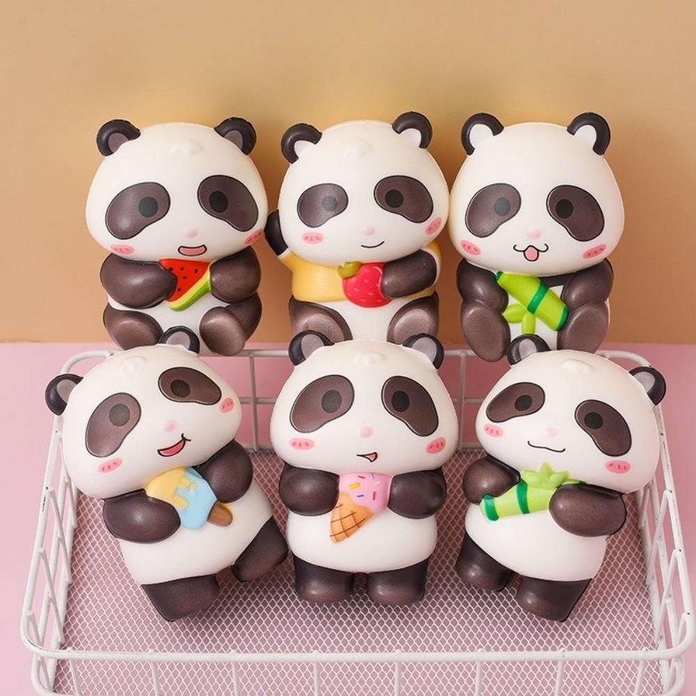 Slow Rising Panda Stress Relief Toy Kawaii Panda Squeeze Toy Slow Rise Toy for Home Decompression