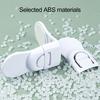 2Pcs Baby Proof Drawer Lock Self-Adhesive Press Type Removable No Drill Heavy Duty One Hand Children