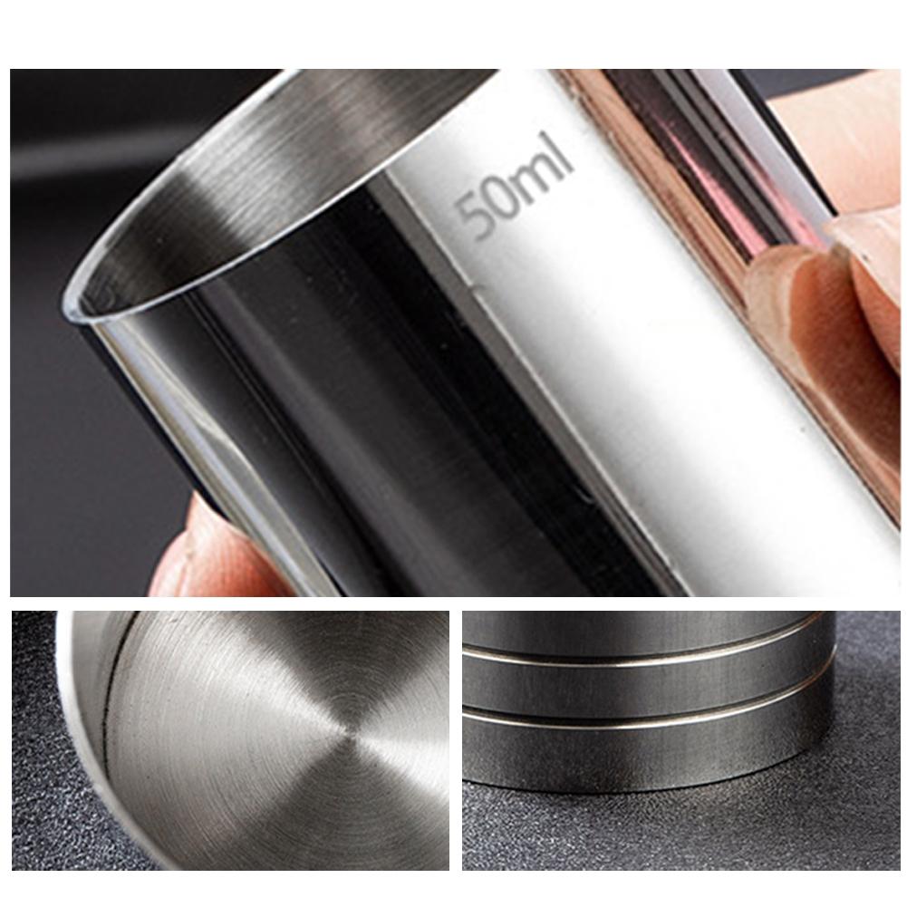 Мерный стаканчик для коктейлей, джиггер для кухни Dagdet 25 мл/35 мл/50 мл