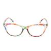 Vintage Flowers Reading Glasses Anti-Blue Light Eyeglasses Presbyopic Glasses Eye Protection