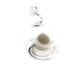 [I9825] - White 'Perla' Silver Pendant