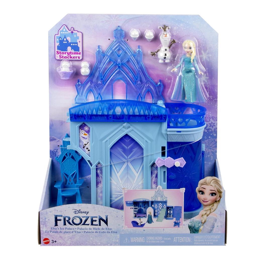 Mattel Эльза и Ледяной Белый Мини аксессуары лет и HLX01 Disney/Frozen (Серия «Касанеру»! кукла) [Кукла-наряд/замок] [Дом, в комплекте] [3