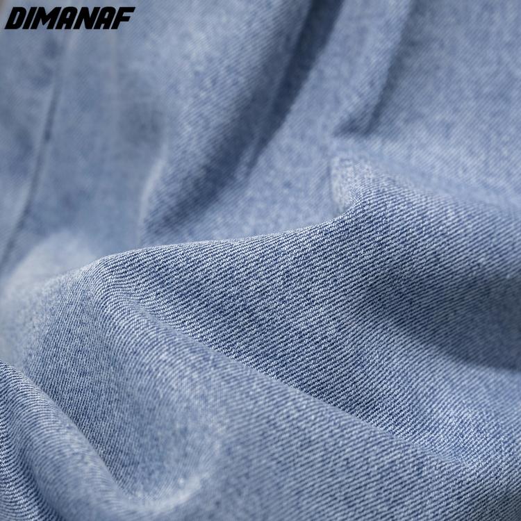 DIMANAF 2022, весенние джинсы, короткие брюки, женские свободные повседневные хлопковые джинсовые брюки оверсайз, женские повседневные женские брюки, шаровары
