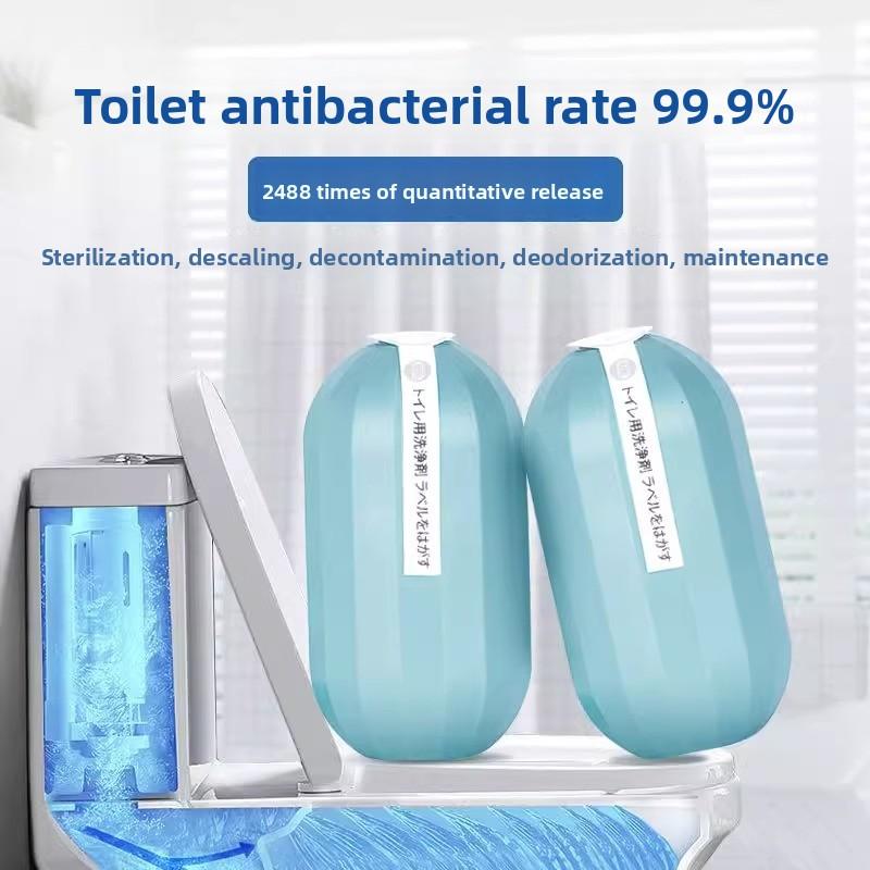 Toilet Cleaning Odor Removal Blue Bubble Toilet Cleaner