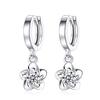 Zircon Earrings, Earrings, Korean Version of Flower-shaped Ears for Fashionable and Personalized Women's Earrings Jewelry.
