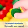 Набор для коллажа из помпонов для девочек, 3-6 лет - DIY Креативная игрушка ручной работы