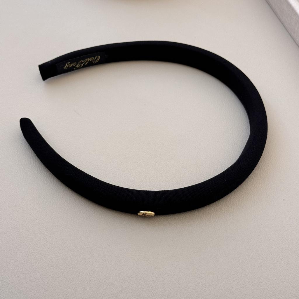Autumn Winter 2024 Korean Style High Crown Macaron Color Headband for Women New Fashionable High-End Feel Hairband
