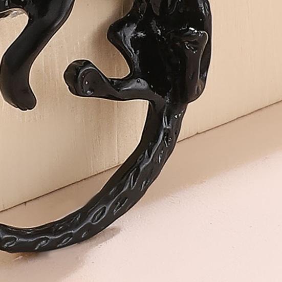 1 пара серег-гвоздиков в готическом темном стиле с имитацией динозавра и кошки, креативные серьги-гвоздики в стиле хип-хоп и рок, модные аксессуары