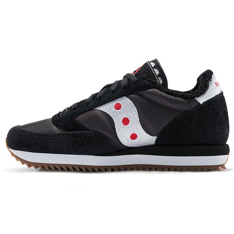 SAUCONY Jazz Original Vintage Low Top Retro Running Shoes Men Sneakers Black White Red S70511-1