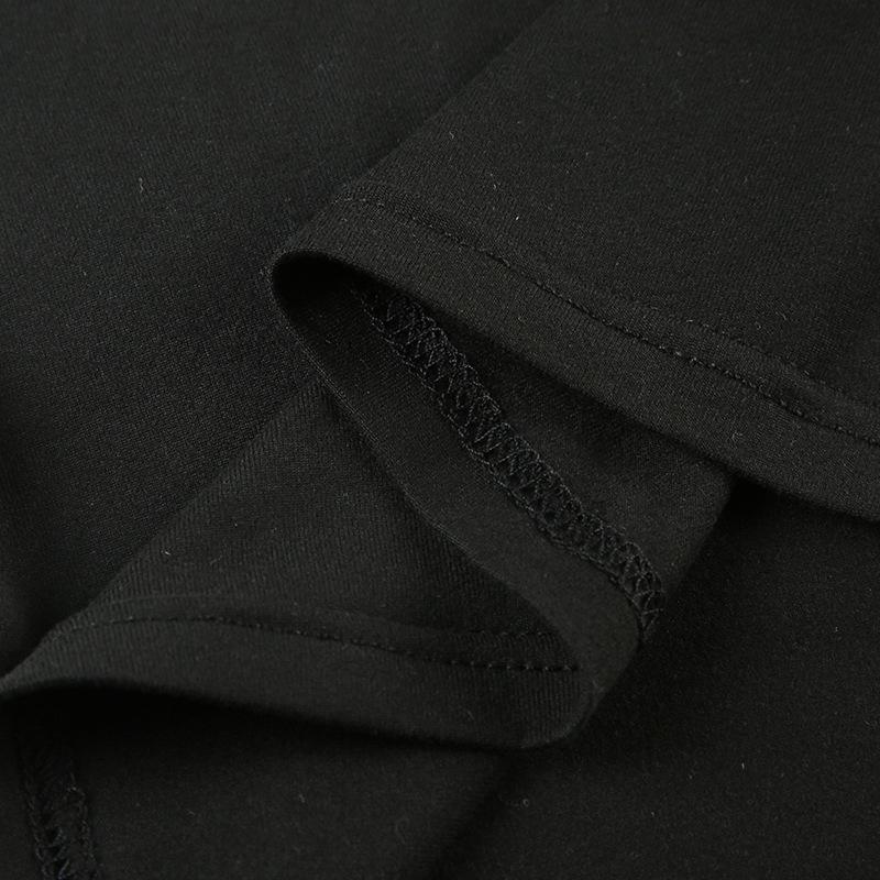 Женская футболка с длинным рукавом и темным ретро-принтом Clash Sexy Slim Lace Splicing на одно плечо