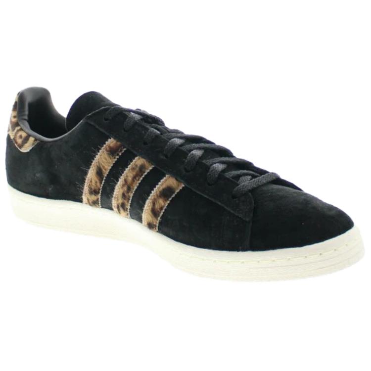 adidas Originals x XLARGE Campus 80s Низкие кеды для скейтборда, устойчивые к истиранию, Мужские, Черно-коричневые, Q34551