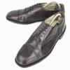 80s-90s Vintage USA Bostonian Leather Punched Cap-Toe Dress Shoes Red Brown 28.5(USED)