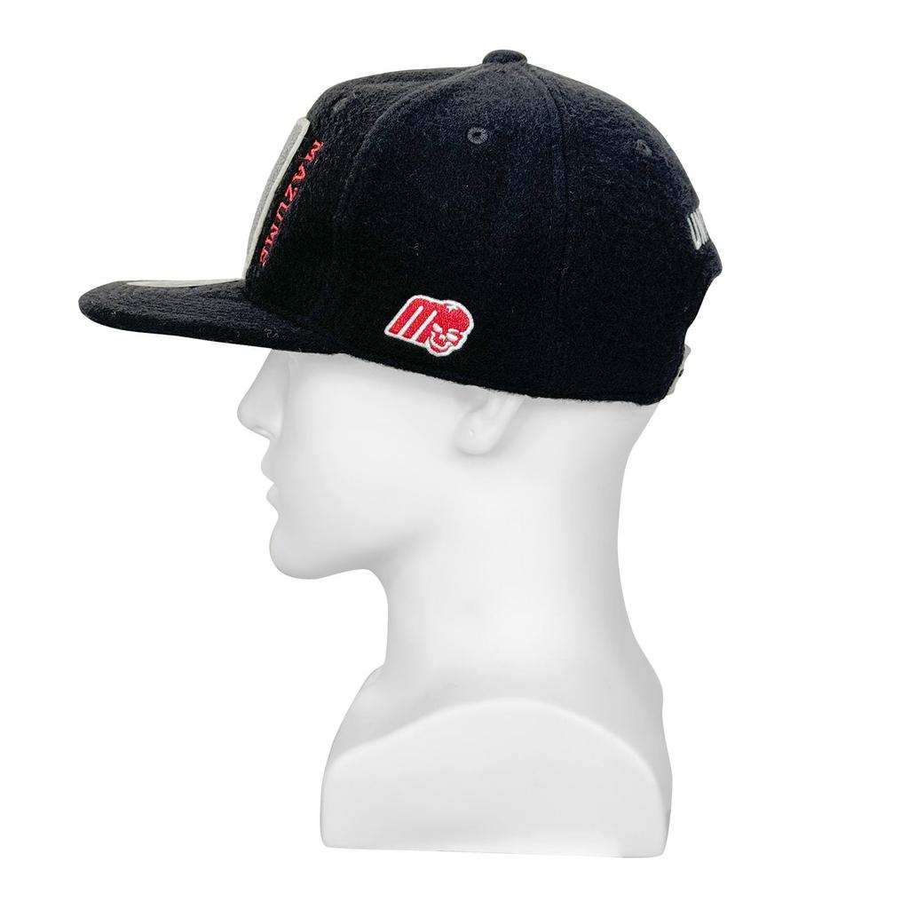 Mazume FLAT CAP Black F "M" MZCP-570-01