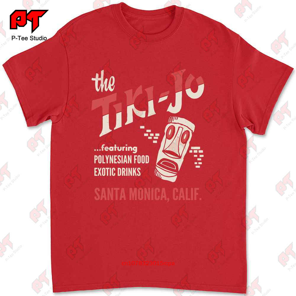 The Tiki Jo Santa Monica Ca Vintage Bar T Shirt TRDL