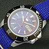 Seiko 5 АВТОМАТИЧЕСКИХ МУЖСКИХ ЯПОНИЯ 6309A ВОССТАНОВЛЕННЫЕ СИНЕГО ЦВЕТА НАРУЧНЫЕ ЧАСЫ a426515-2