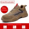 Men's Anti-Smashing and Anti-Stab Safety Shoes Breathable Non-Slip Protective Shoes