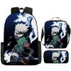 Naruto Naruto Surrounding Primary School Bag Cartoon Animation Backpack Satchel Pencil Case