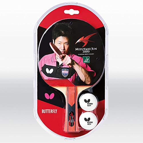 Butterfly Jun Mizutani 2000 Table Tennis Rackets (Set of 2) 16930-2SET