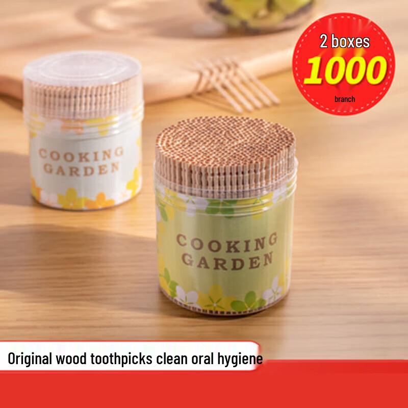 Homeglen Disposable Bamboo Toothpicks