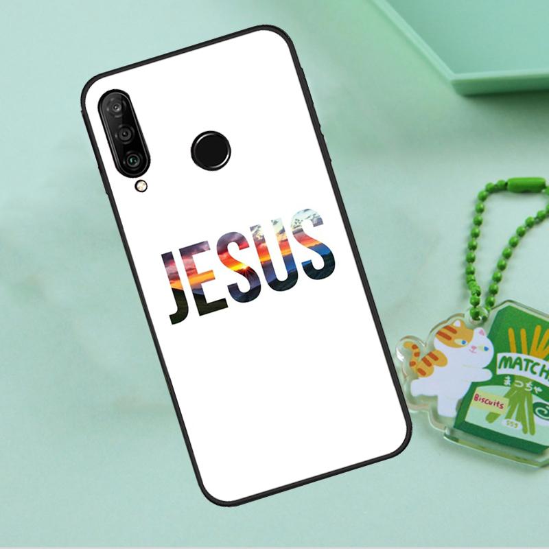 Чехол с цитатами из Библии и изображением Иисуса и Бога для Huawei Nova 10 9 SE 5T 12s 12i 11i Y91 Y90 Y60 Y70 Y72 Y61 P20 P40 P30 Lite P60 Pro