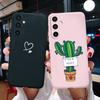 Для Samsung Galaxy S23 FE 5G Матовый чехол для телефона Милый мультяшный кот Мягкая силиконовая задняя крышка Для Samsung S23 FE S23FE S 23 FE 5G Чехол