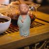 Little Monk Statue ,Monk Ornament ,Craft ,Desk Figure Buddha Sculpture for Bedroom ,Office