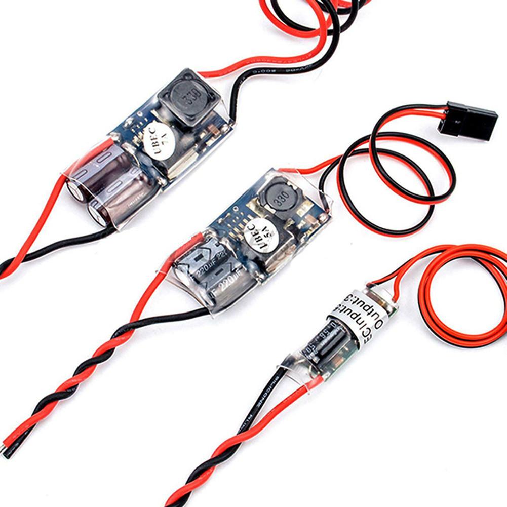 5V UBEC 3/5/7A Mini External BEC 2-12S Lipo DC-DC Converter Step Down Module For RC Car Airplane Boat FPV Receiver