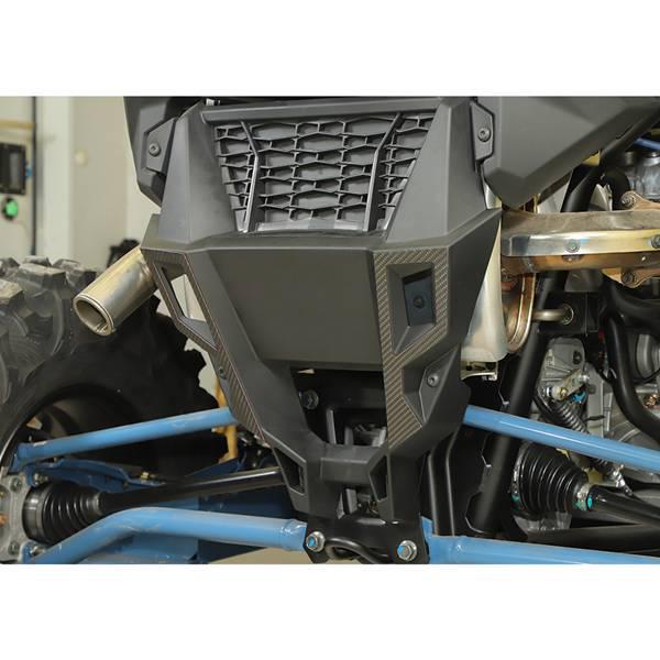 2-Piece Carbon Fiber Rear Tail Trim for 21-22 Polaris RZR PRO XP Utility