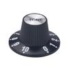 2T2V Electric Guitar Knobs Hight Hat Silver Reflector Volume Tone Speed Control Knob For Bass Guitar Accessories
