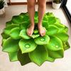 80/100СМ 3D Суккуленты Ковер Нескользящий Впитывающий Быстросохнущий Плюшевый Коврик для Пола Гостиная Спальня Ванная Кухня Декоративный Ковер
