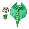 Dragon Costume Cartoon Cloak Fantasy Clothing with Hat Cosplay Toy Dinosaur for