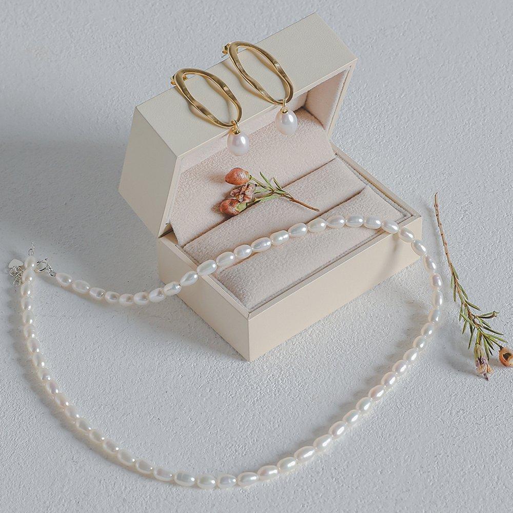 J.Lauren [Made] Oval Pearl Necklace N01082