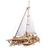 Ugears Trimaran Yacht 70059 Wooden Puzzle, Crafts & Model Building Kit, No Glue or Tools Required, for Adults