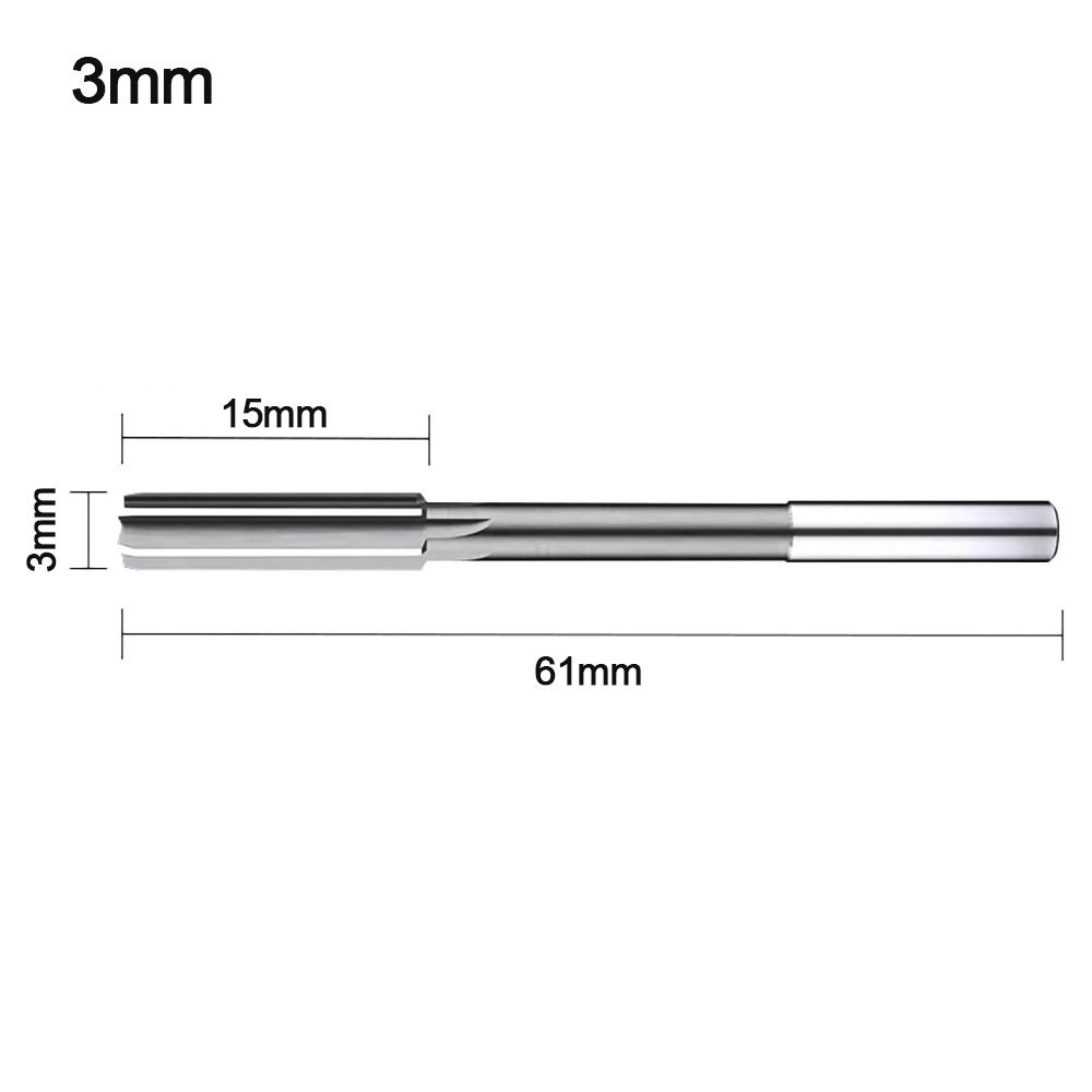 2-8mm Machine Reamers HSS Chucking Reamer Multifunctional Straight Reamer Metal