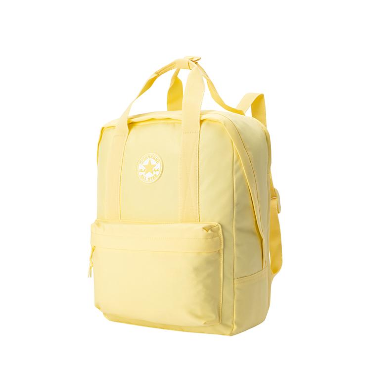 Converse Simple Fashion Versatile Casual Polyester Backpack Medium Men backpack Yellow CV2513029PS-006