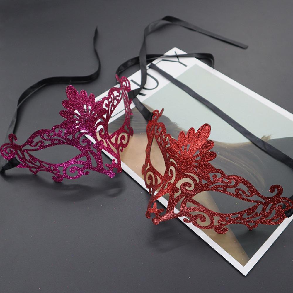 Fashion Nightclub Hollow Queen Eye Mask Sexy Ladies Dance Masks Halloween Lace Masquerade Mask