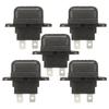 1 Set Car Fuse Holders Truck With Cover Terminals Electrical 5pcs 30A Auto Blade
