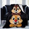 1 шт., Плед Disney Чип и Дейл, Милый Мультяшный Животный Декоративный Покрывало на Диван для Дома, Гостиной, Спальни, Путешествий, Кемпинга, Автомобиля