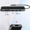 Metal Type C To Hdmi-compatible 4K 6-in-1 High-speed Type-c Interface Docking Station Adapter