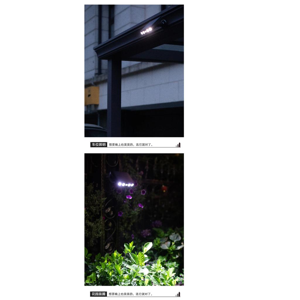 LED Solar Wall Light, Fake Security Camera Lamp, Motion Sensor, Waterproof Outdoor Garden Courtyard Solar Flood Light