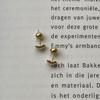 THE BORING Soy Bean Gold Earrings