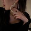 Fashion Jewelry Wedding Drop Dangle Gift Big Heart Hoop Earrings Party