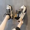 Женские кроссовки на платформе с увеличением внутренней высоты, новая модель 2025 года, обувь хай-топ интернет-знаменитости, универсальная маленькая спортивная повседневная обувь, женская обувь на платформе