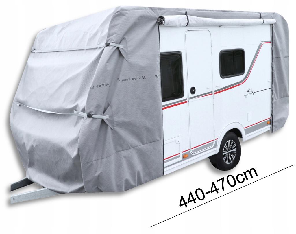 Caravan cover 380-410 English 4-layer tarpaulin camping
