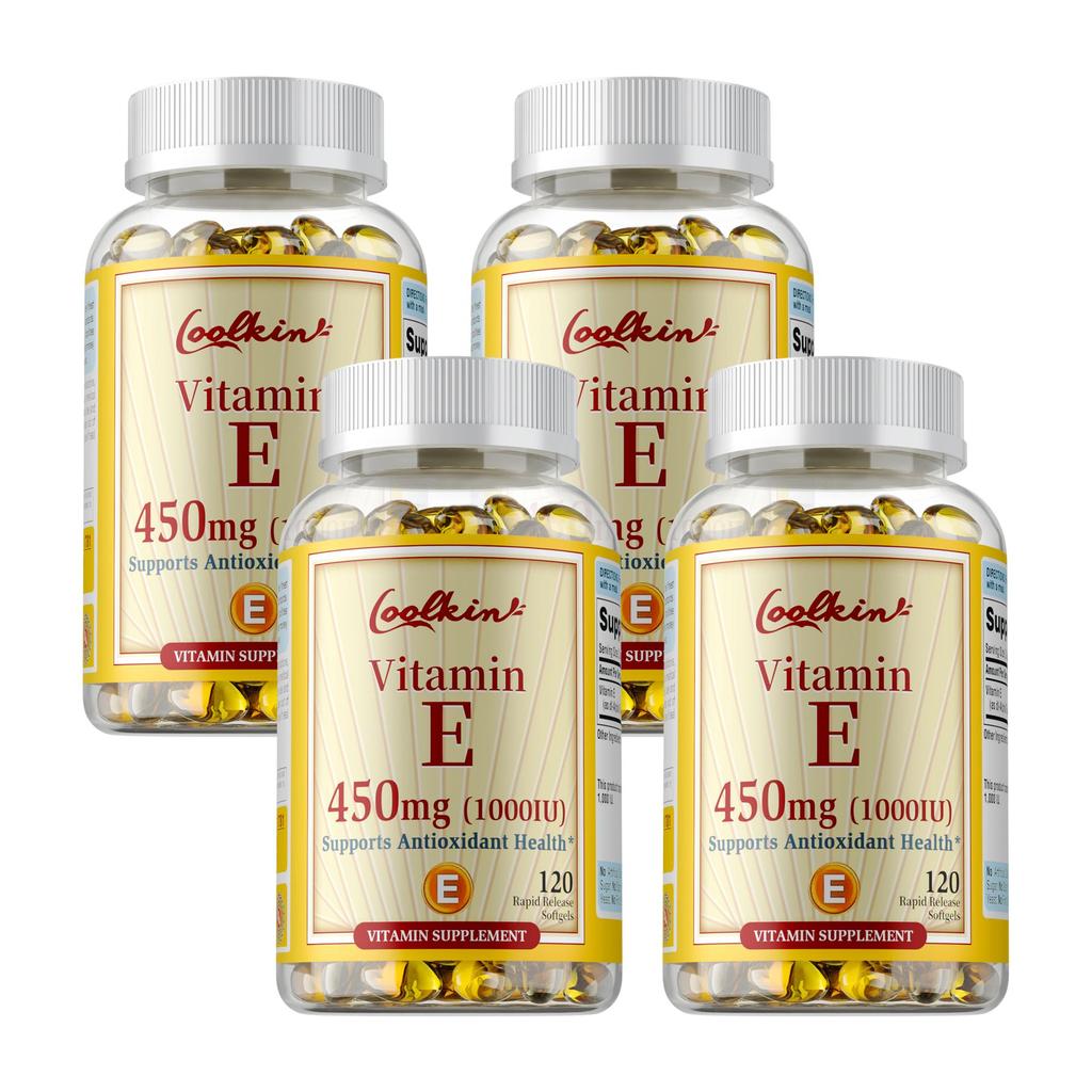 Coolkin - 450mg Vitamin E Supplement Capsules