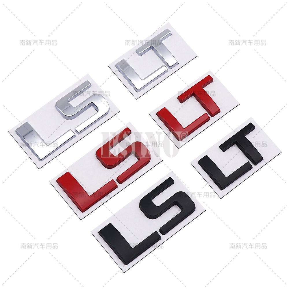 Car Styling LT LS 3D Metal Badge Body Adhesive Emblem Sticker Decal for Chevrolet Silverado Suburban Tahoe Offroad 4X4 BH9